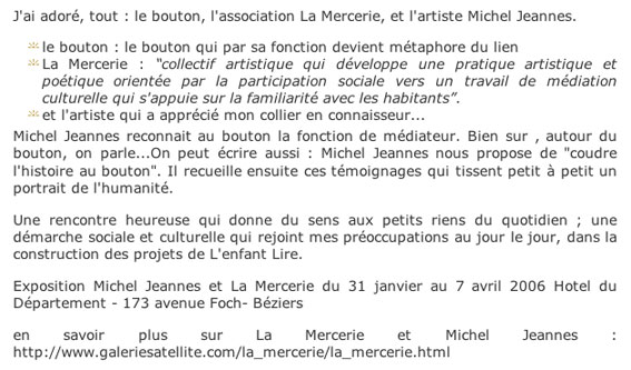  tmoignage de visite de l'exposition La PPOCC  Bziers