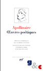 couverture Oeuvres potiques de Guillaume Apollinaire