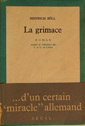  couverture de La grimace de Heinrich Boll