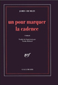 couverture de Un pour marquer la cadence de James Crumley