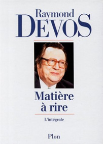 couverture de Matire  rire de Raymond Devos 