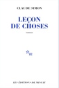  couverture de leon de choses de Claude Simon