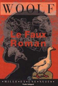 couverture de le Faux roman de Virginia Woolf