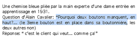  fragment d'une squence du film La repasseuse de Alain Cavalier