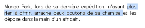 fragment d'une squence du film Vers Tombouctou, lAfrique des explorateurs de Jean-Claude Lubtchansky