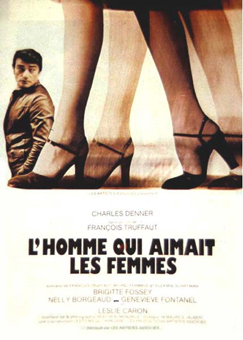  affiche du film L'homme qui aimait les femmes de  Franois Truffaut