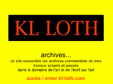 capture d'cran rubrique individus du site de KL-Loth 