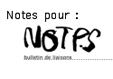 logo de la revue Notes de Catherine Jackson