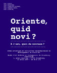 Oriente Quid Novi? Imagette visuel des rencontres 