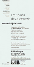  picto -  exposition Marianne mise  nu - artothque de Lyon - mai-juin 2008 - carton d'invitation