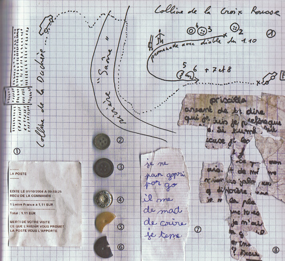 page illustre - Journal du fibulanomiste- Michel Jeanns - in 111 rumeurs de ville - s.l.d. Bernadette Griot