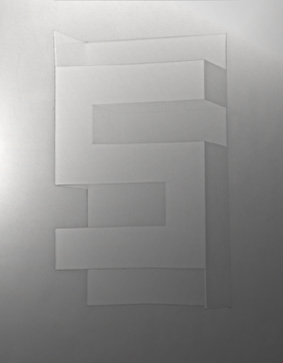 photo d'oeuvre de A.Stella, carte de voeux 2005
